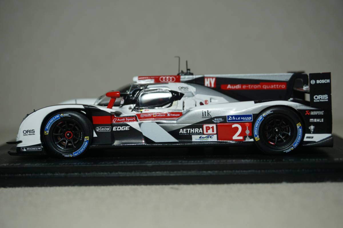 Amazon | 1/43 ルマン 優勝 spark Audi R18 e-tron quattro #2